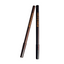 Two pencils, one brown and one black. The brand Della Delle is printed in gold on the body of the pencils.